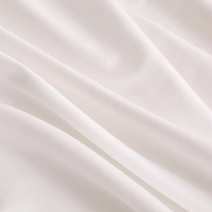 Okeywow solid color fitted sheet with elastic edges, suitable for single, double, queen beds, 140x190 or 200x220 bedsheet