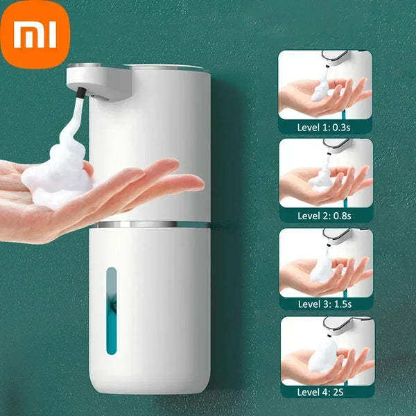 Original Xiaomi 380ML Automatic Foam Soap P11 Dispenser Bathroom Smart Washing Hand Machine With USB Charging White ABS Material