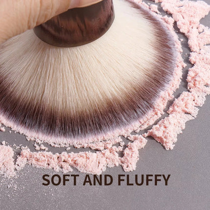 DualBlend Double-Ended Makeup Brush for Foundation & Powderb