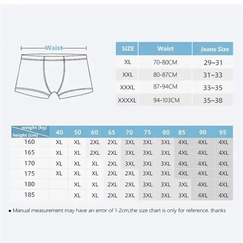 8Pcs/Lot Men's Sexy Underwear Boxer Shorts Milk Silk Soft Comfortable Fabric Fashion Print Breathable Antibacterial Men's Shorts