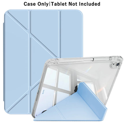 ClearFold Y Flip Case for iPad Transparent Smart Cover for iPad 10.2 Air Pro Mini Series