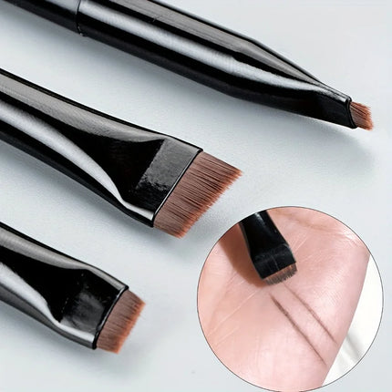 Precision 3-Piece Eyeliner & Eyebrow Makeup Brush Set