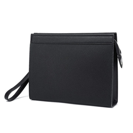 Men's envelope clutch wallet and phone bag by OKEYWOW, stylish wristlet designer purse for business and casual use.