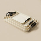 Clear PET Vanity Organiser Tray with Handles