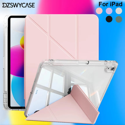 iPad Y-Stand Case for 10th/11th Gen 10.9 Air 11 M2 Air 10.9 Pro 11 M4 Mini 6/7 Stand Cover