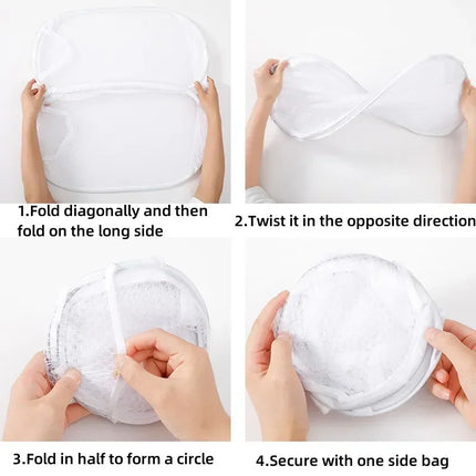 AirFold Laundry Basket Foldable Ventilated Large Capacity Portable Clothes Storage Bin