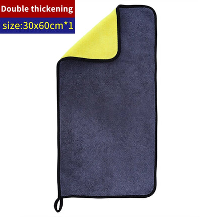 AutoClean Microfiber Towel Set 1/3/5pcs Car Detailing Drying Cloth Soft Absorbent