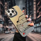 OKEYWOW iPhone Sport Car Case made of laser-cut PC and TPU, shockproof cover for iPhone models including 12, 13, 14, 15, 16, 17 Pro Max, XR, XS