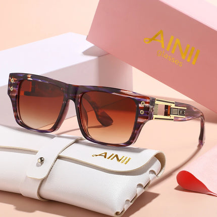 Y2K Retro Unisex Sunglasses with UV Protection