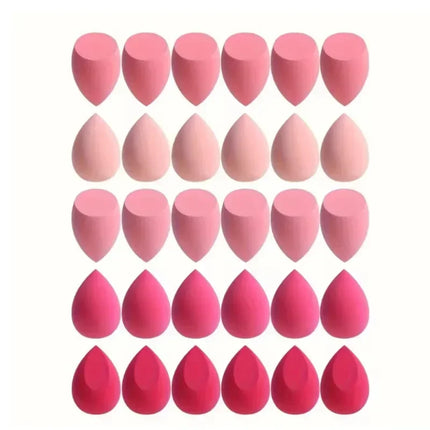 VelvetBlend Makeup Sponge Set 4 7 18 PCS Wet Dry Beauty Blender for Foundation BB Cream Powder