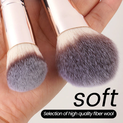 Velora Beauty 7pcs Makeup Brush Set Foundation Powder Concealer Blush Blending Brushes