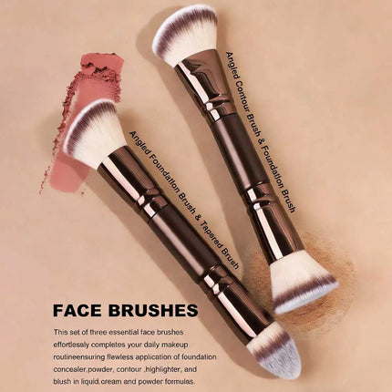 ProBlend 4/5-Piece Dual-Ended Makeup Brush Set for Face