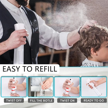 AquaMist Fine Spray Bottle Ultra Mist Atomizer Plant Hair Disinfection Sprayer