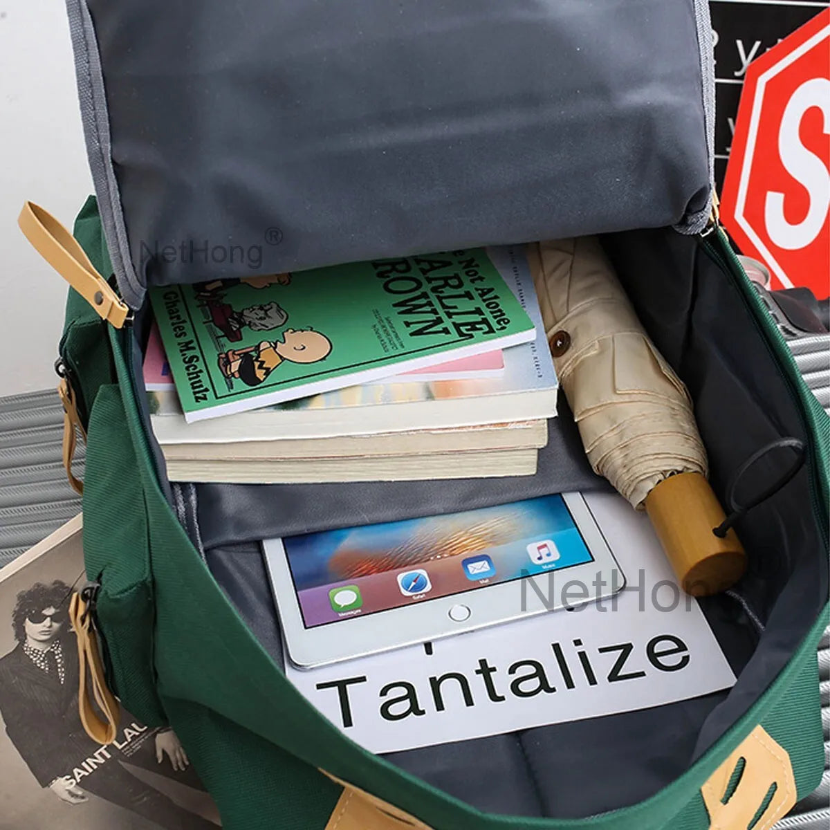 Men&Women Laptop Backpack Waterproof Large Rucksack Travel School Bags