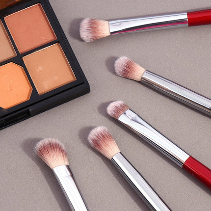 Velora Beauty 5pcs Eyeshadow Brush Set Concealer Shader Soft Bristles Makeup Tools