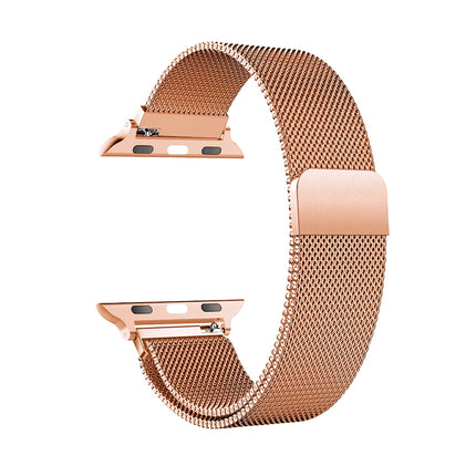 Apple Watch Milanese Strap Ultra 3/2 magnetic bracelet for Series 11–3 SE in 38mm to 49mm, by OKEYWOW, showing the sleek metal design.