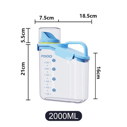CleanStore 1100–2300ml Laundry Detergent Storage Container