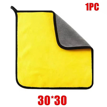 UltraDry Microfiber Car Towels 1/2/3/6/10PCS 30x60cm Soft Quick Dry Cleaning Cloth for Windows Mirrors Auto Care