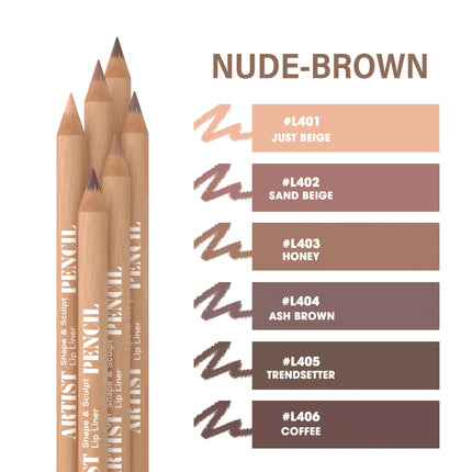 Velora Beauty 6pcs Velvet Matte Lip Liner Set Long Lasting Non Drying Lip Definition Fill Set