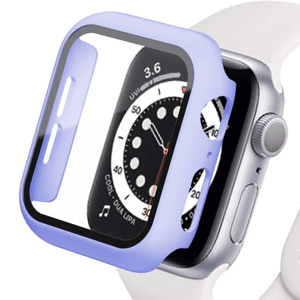 WatchGuard Glass Case for Apple Watch Ultra 2/Series 9/8/7/6/SE 41mm–49mm Screen Protector Cover