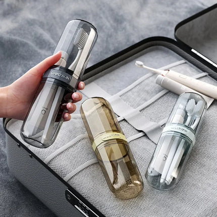 Portable Travel Toothbrush Case Hard Shell Hygiene Organizer