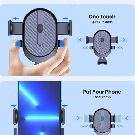 TOPK Air Vent Car Phone Holder Universal Handsfree Mount for iPhone Android Stand