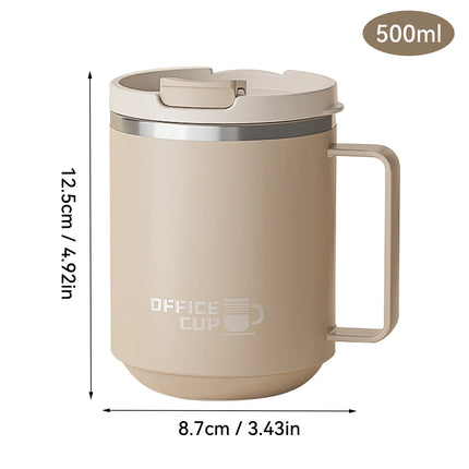 ThermoSip Double Wall Stainless Steel Insulated Coffee Mug