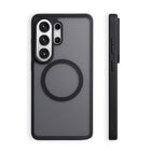 LuxeFrost MagSafe Armor Case for Samsung Galaxy S26 Ultra / S25 / S26+ Matte Shockproof Cover