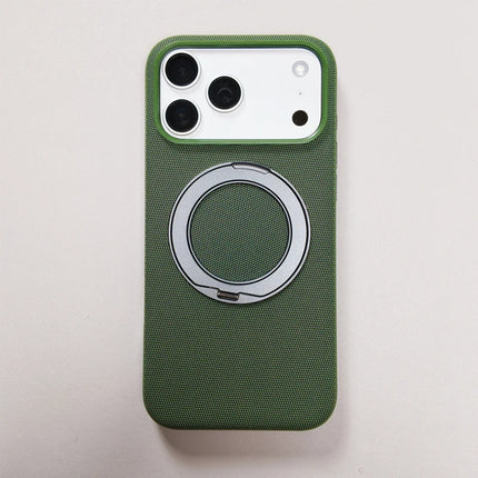 WeaveSpin MagSafe Case for iPhone 17/16/15/14/13 Pro Max 360° Rotating Stand Frosted Cover