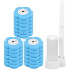 B White 18pcs head