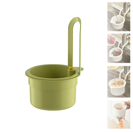SinkSwift Self-Emptying Kitchen Sink Waste Basket