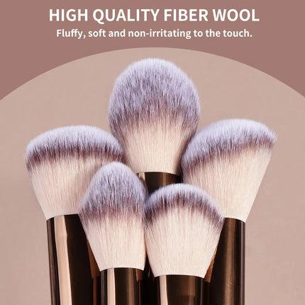 ProBlend 13-Piece Makeup Brush Set for Face & Eyes