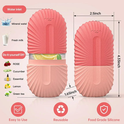 Ice Facial Roller for Face Massage, Skin Care & Puffiness Relief