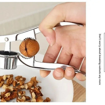 SteelGrip Garlic Press Zinc Alloy Stainless Steel Manual Anti Skid Multifunction Kitchen Crusher Tool