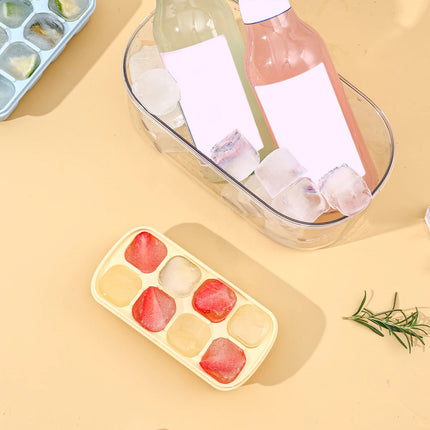 IceFlex Silicone Ice Cube Tray with Lid for Drinks & Whisky