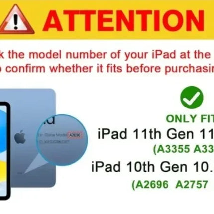iPad A16 11 inch TPU Magnetic Flip Case Smart Cover iPad 10th Gen 10.9 Protective Case