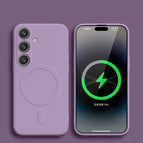 Grass Purple / For Samsung S26 Plus