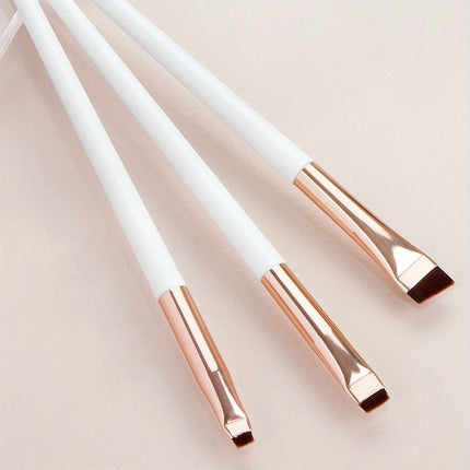 Precision 3-Piece Eyeliner & Eyebrow Makeup Brush Set