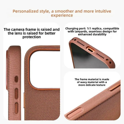 TechWeave Magnetic Camera Shield Case for iPhone 17 Pro / Pro Max MagSafe Armor Cover