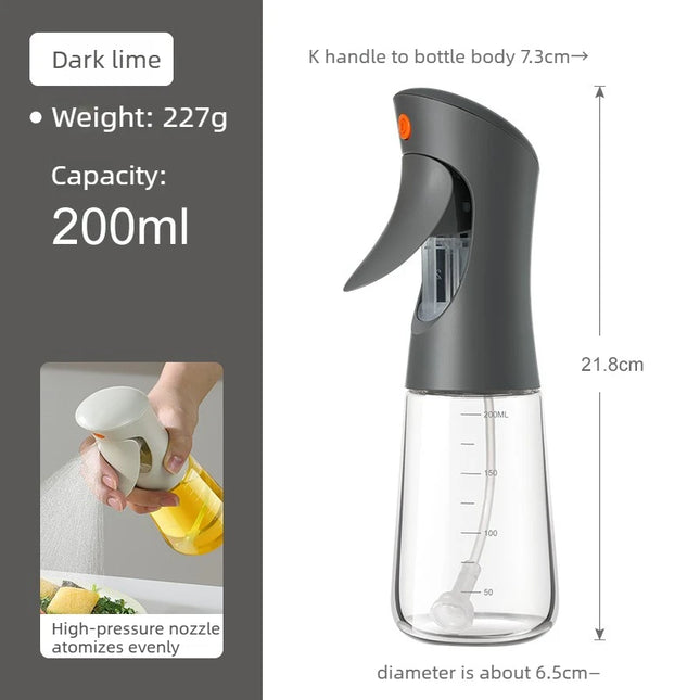 OilSpray Glass Oil Sprayer Bottle for Kitchen Cooking & Storage