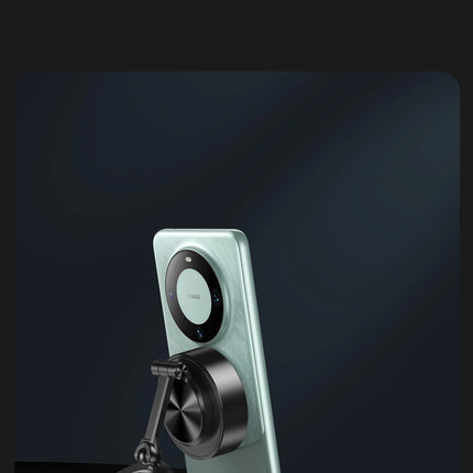 AutoGrip Dual Side Magnetic Car Phone Holder Vacuum Mount Wireless Charging 360° Rotation Stand