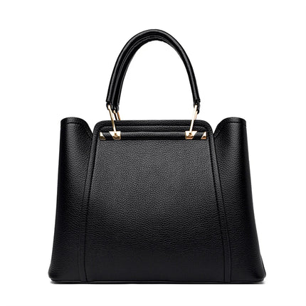 Women Leather Crossbody Bag 3-Layer Large Capacity Shoulder Tote Designer Messenger Bag