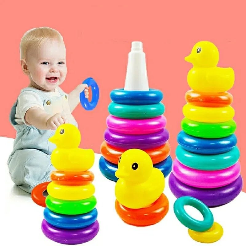 Montessori Rolling Ball Tower: Educational Games for Babies, Stacking Track Toy for Baby Development (1-3 Years)