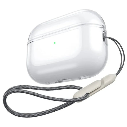 AirPods TPU Clear Case Anti Yellow Strap Cover AirPods Pro 2 3 1/2/3/4 Gen Transparent