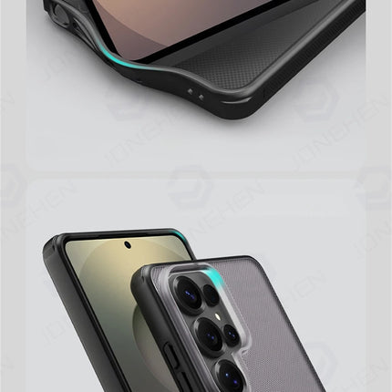 FrostLite Magnetic Armor Case for Samsung Galaxy S26/S25/S24 Ultra Translucent Shockproof Cover