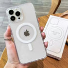 MagSafe Clear Case for iPhone Magnetic Wireless Charging Cover