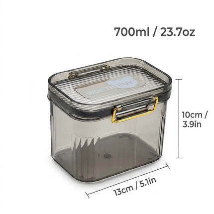 FreshKeep Stackable Airtight Food Storage Container