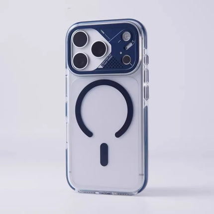 LumiMag Clear Case for iPhone 17 Pro Max/17 Pro MagSafe Metal Lens Protection Hard Cover