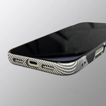 RiverEdge MagCase for iPhone 17/16/15 Pro Max Mountain Abstract Hard PC Full Ring Camera Cover