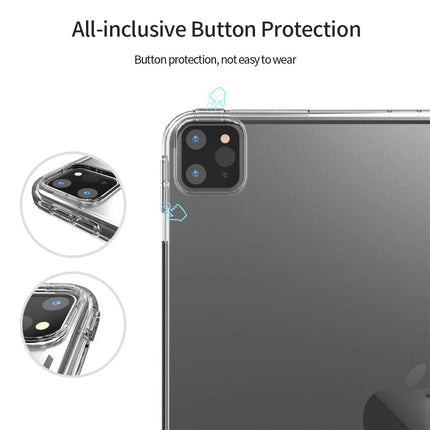 Clear iPad Case with Pencil Holder Pro 11 12.9 10.5 9.7 Mini 6 Air 5 4 TPU Cover